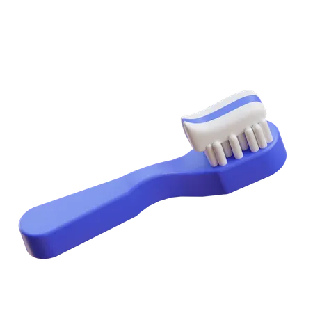 Tooth Brush  3D Icon