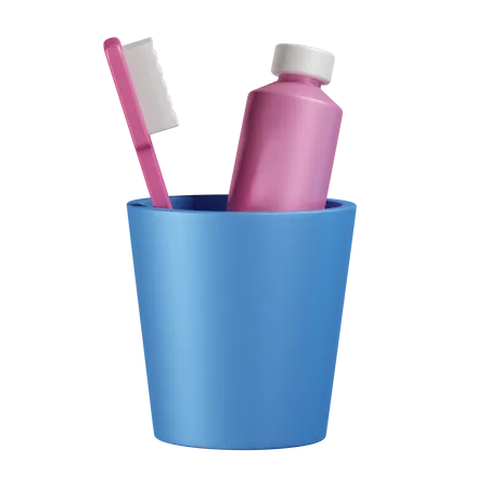 Tooth Brush  3D Icon