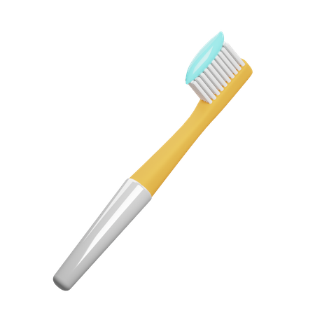 Tooth Brush 3D Icon