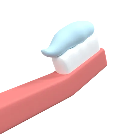 Tooth Brush  3D Icon