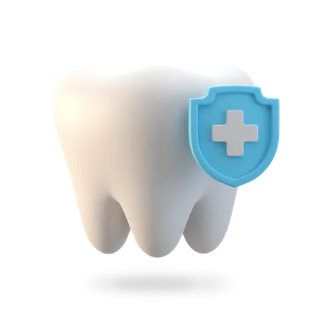 Tooth Care  3D Illustration