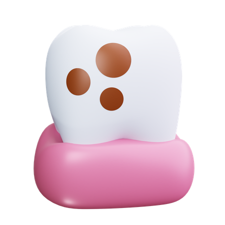 虫歯  3D Icon