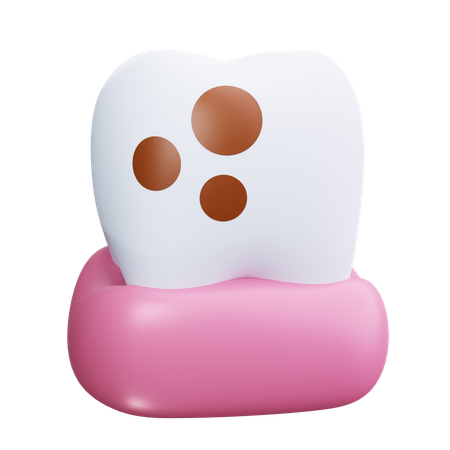 Tooth Cavity  3D Icon