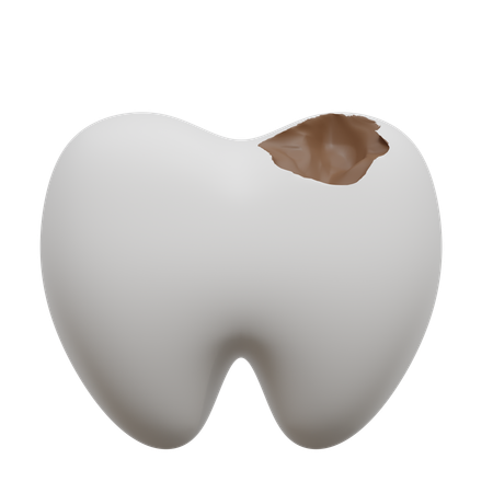 Tooth Cavity  3D Icon