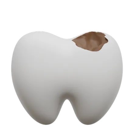 Tooth Cavity  3D Icon