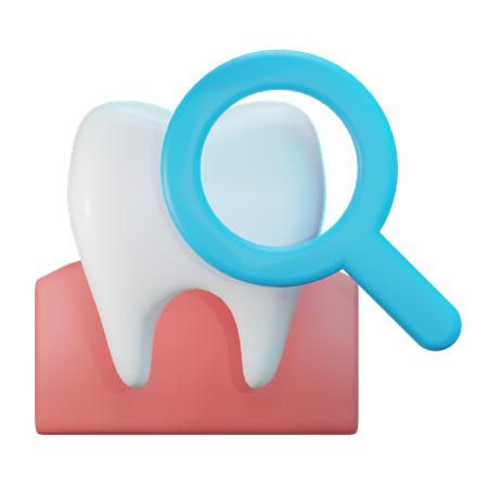 Tooth Check  3D Icon