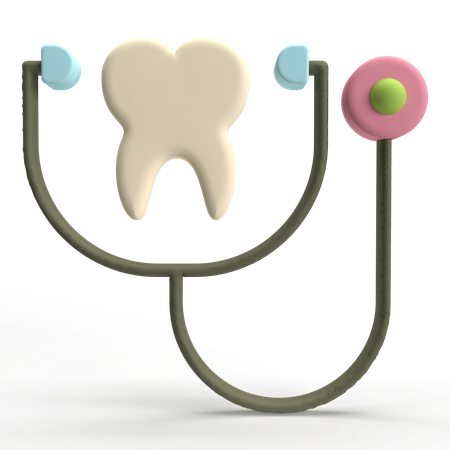 Tooth Check  3D Icon