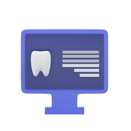 Tooth Checkup  3D Icon