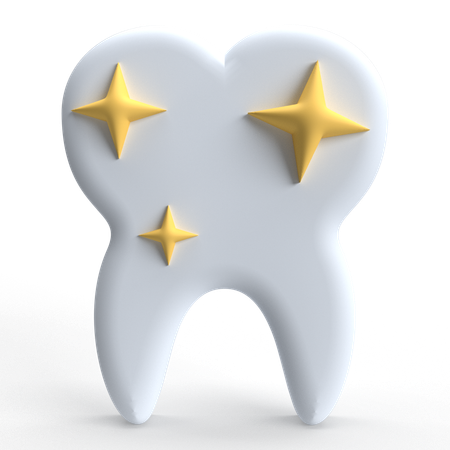 Tooth Clean  3D Icon