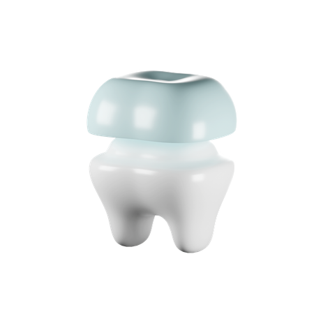 Tooth Crown  3D Icon