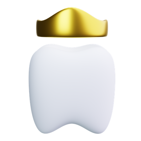 Tooth Crown  3D Icon