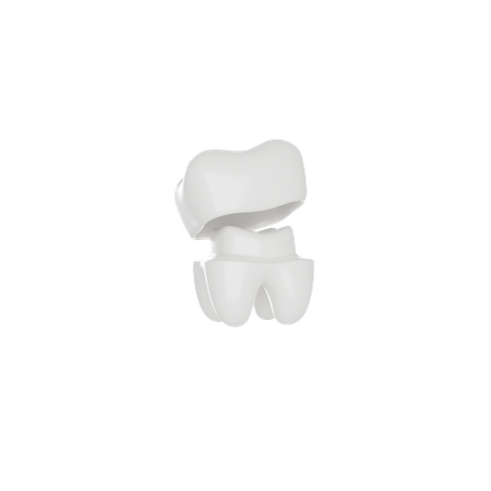 Tooth Crown  3D Icon