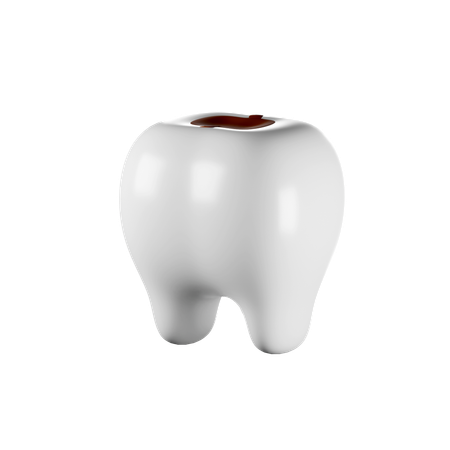 Tooth Decay  3D Icon