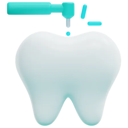 Tooth Drill  3D Icon