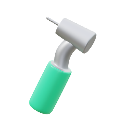 Tooth Drill  3D Icon