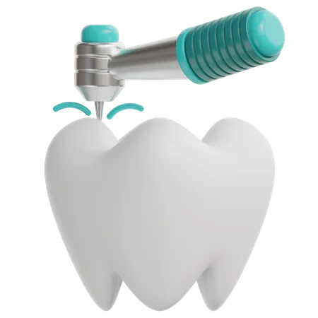 Tooth Drilling  3D Icon