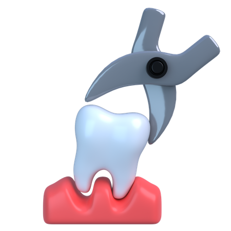 Tooth Extraction  3D Icon