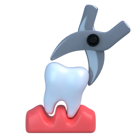Tooth Extraction  3D Icon