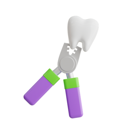 Tooth Extraction  3D Icon