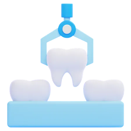 Tooth Extraction  3D Icon