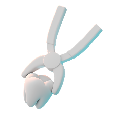 Tooth Extraction  3D Icon