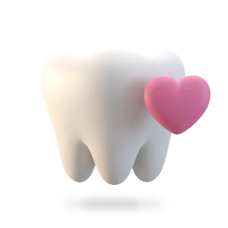 Tooth Health 3D Illustration