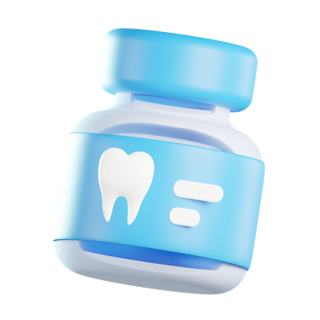 Tooth Medicine  3D Icon