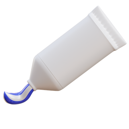 Tooth Paste  3D Icon