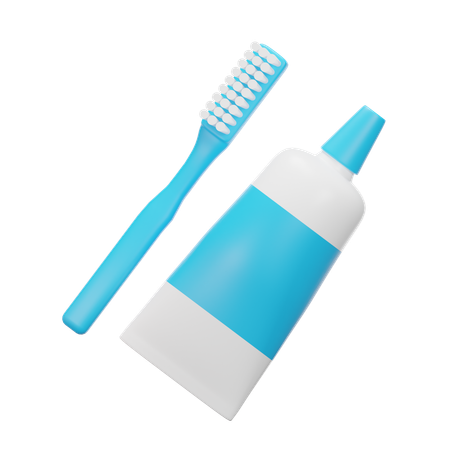 Tooth Paste  3D Icon