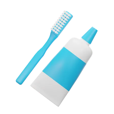 Tooth Paste  3D Icon