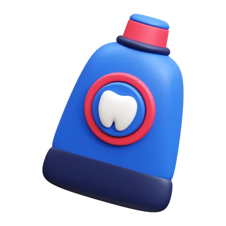 Tooth Paste  3D Icon