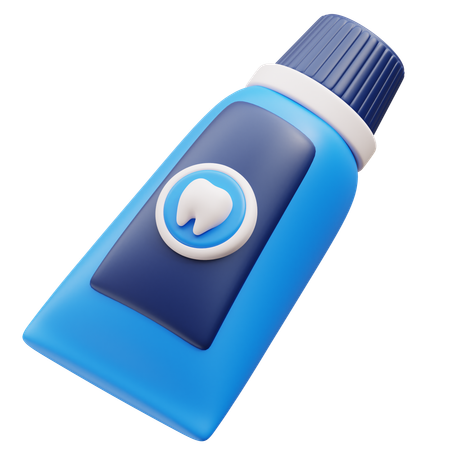 Tooth Paste  3D Icon