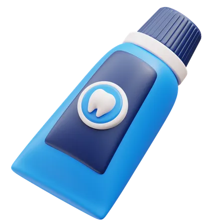 Tooth Paste  3D Icon