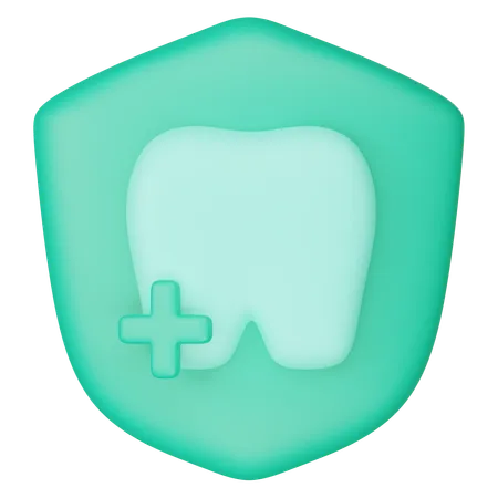 Tooth Protection  3D Icon