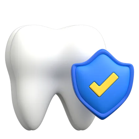 Tooth protection  3D Icon