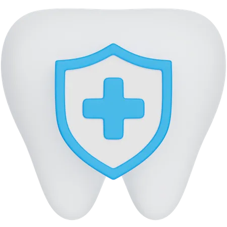Tooth Protection  3D Icon