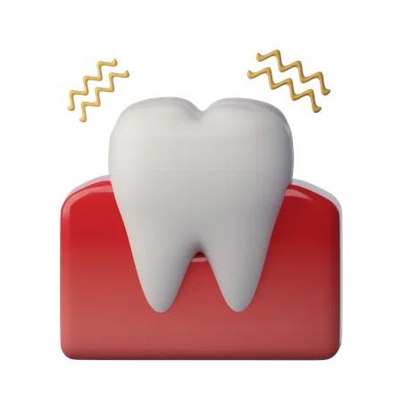 Tooth Sensitivity  3D Icon