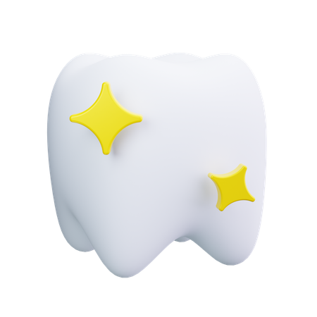 Tooth Shine  3D Icon