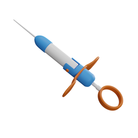 Tooth Syringe  3D Icon