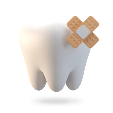 Tooth Treatment  3D Illustration