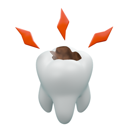 歯痛  3D Icon