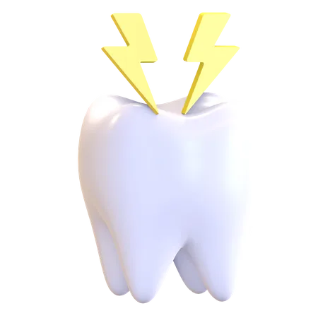 Toothache  3D Illustration