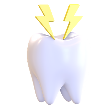 Toothache 3D Illustration