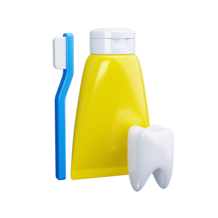 Toothbrush  3D Icon