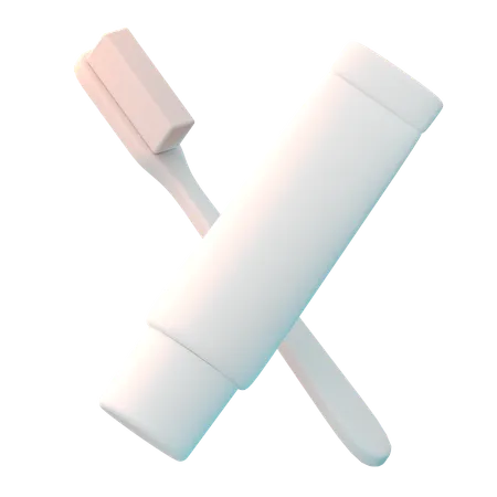 Toothbrush  3D Icon