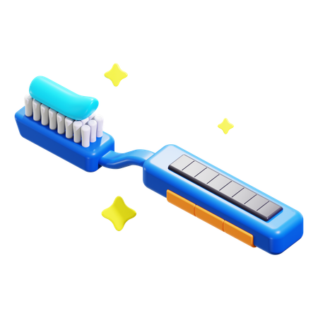 Toothbrush  3D Icon