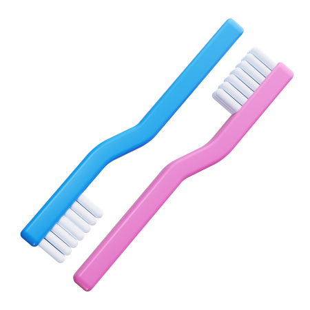 Toothbrush  3D Icon