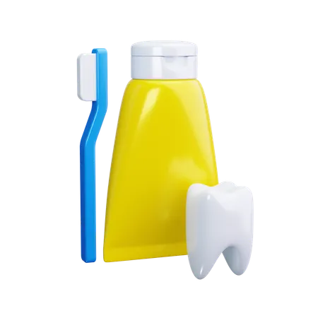 Toothbrush  3D Icon