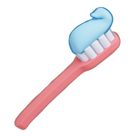 Toothbrush  3D Icon