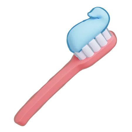 Toothbrush  3D Icon